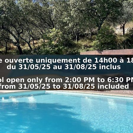 Jolie Annexe Du Mas Dans Le Coeur De La Garrigue Nimoise Villa Nimes Ngoại thất bức ảnh