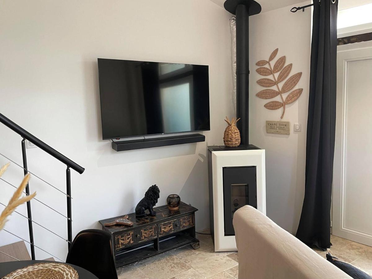 Jolie Annexe Du Mas Dans Le Coeur De La Garrigue Nimoise Villa Nimes Ngoại thất bức ảnh