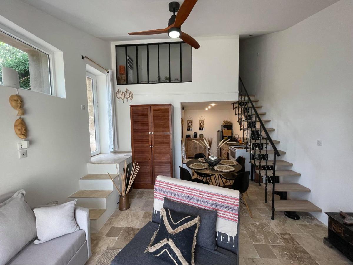 Jolie Annexe Du Mas Dans Le Coeur De La Garrigue Nimoise Villa Nimes Ngoại thất bức ảnh