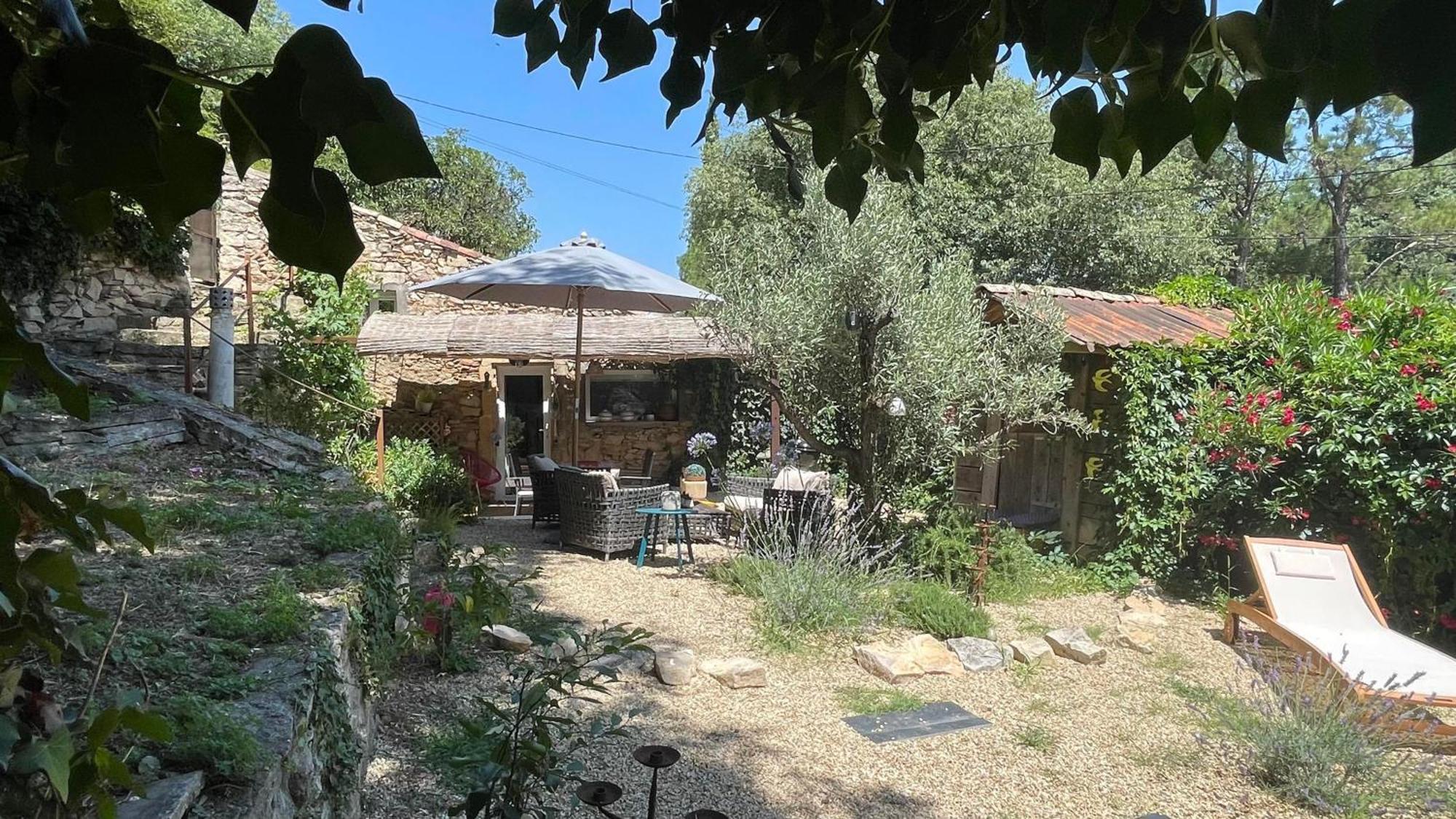 Jolie Annexe Du Mas Dans Le Coeur De La Garrigue Nimoise Villa Nimes Ngoại thất bức ảnh